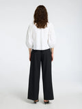 Galia 3/4 Sequins Top - Bright White