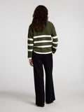 Maline Ls Knit Half Zip - Kalamata Birch