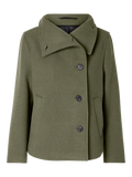 Zoe Wool Jacket - Kalamata  Melange