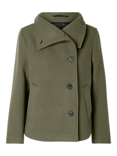 Zoe Wool Jacket - Kalamata  Melange