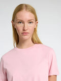Selected Femme Myessential Ss O-Neck Tee - Bleached Mauve