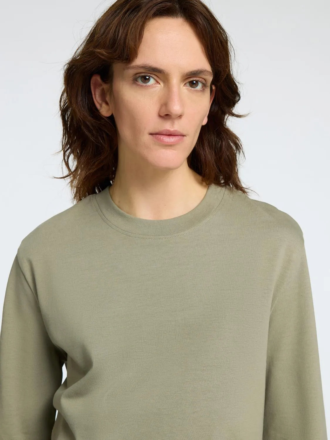 Selected Femme Långärmad T-shirt - Vetiver