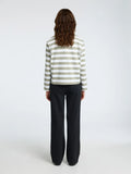Selected Femme Essential LS Striped Boxy Tee