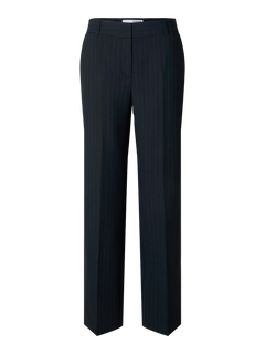 Rita Mw Wide Pant Pin Stripe Noos - Dark Sapphire Pin Stripe