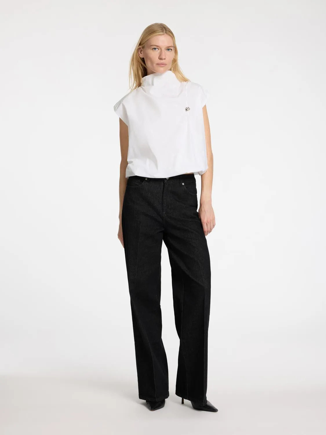 Delia Sl Top - Bright White