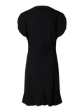 Edith Ss Short Dress - Svart