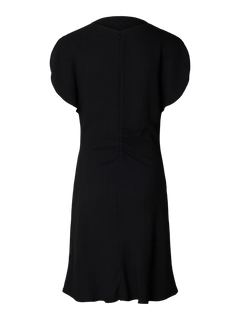 Edith Ss Short Dress - Black
