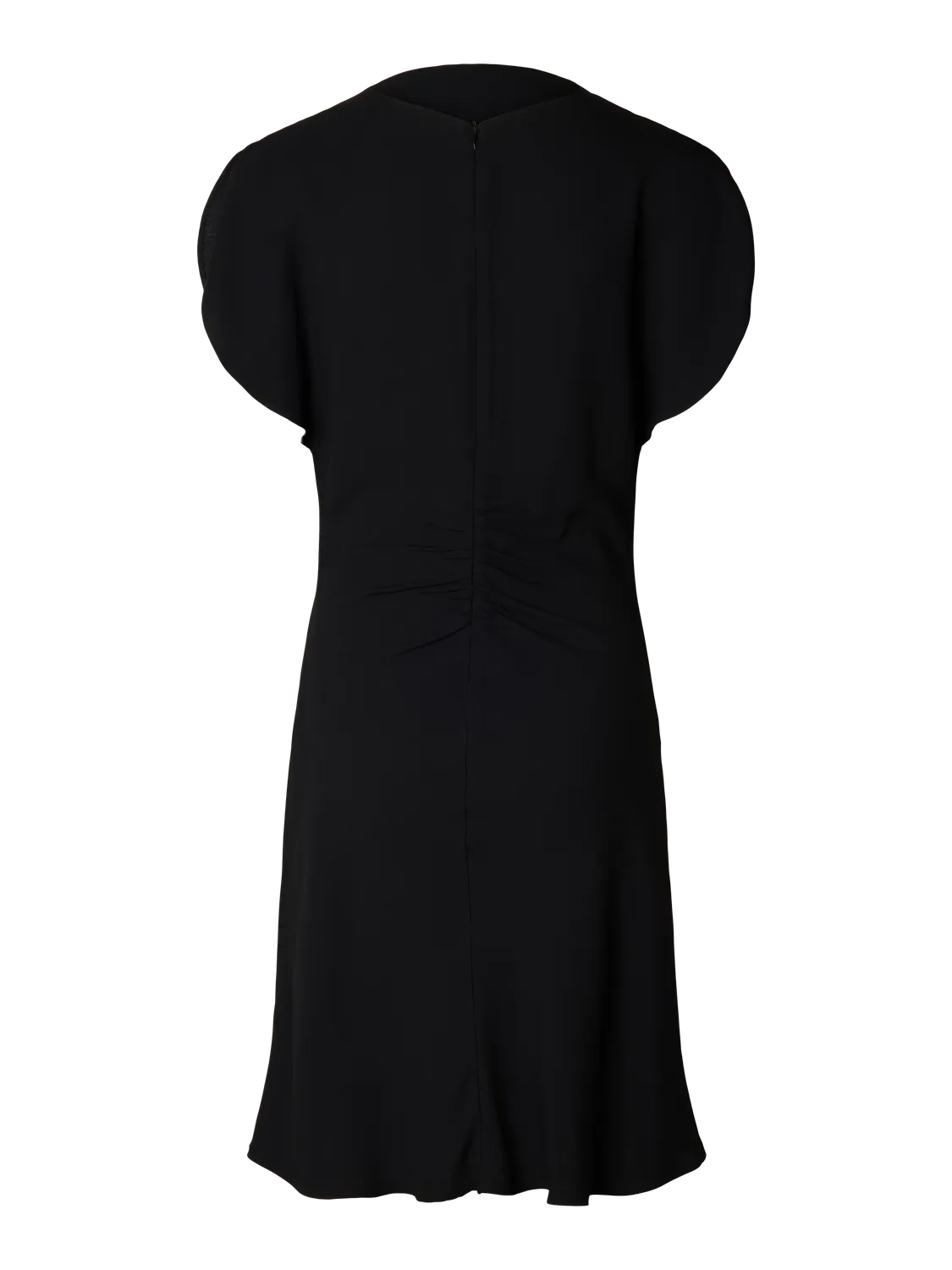 Edith Ss Short Dress - Svart