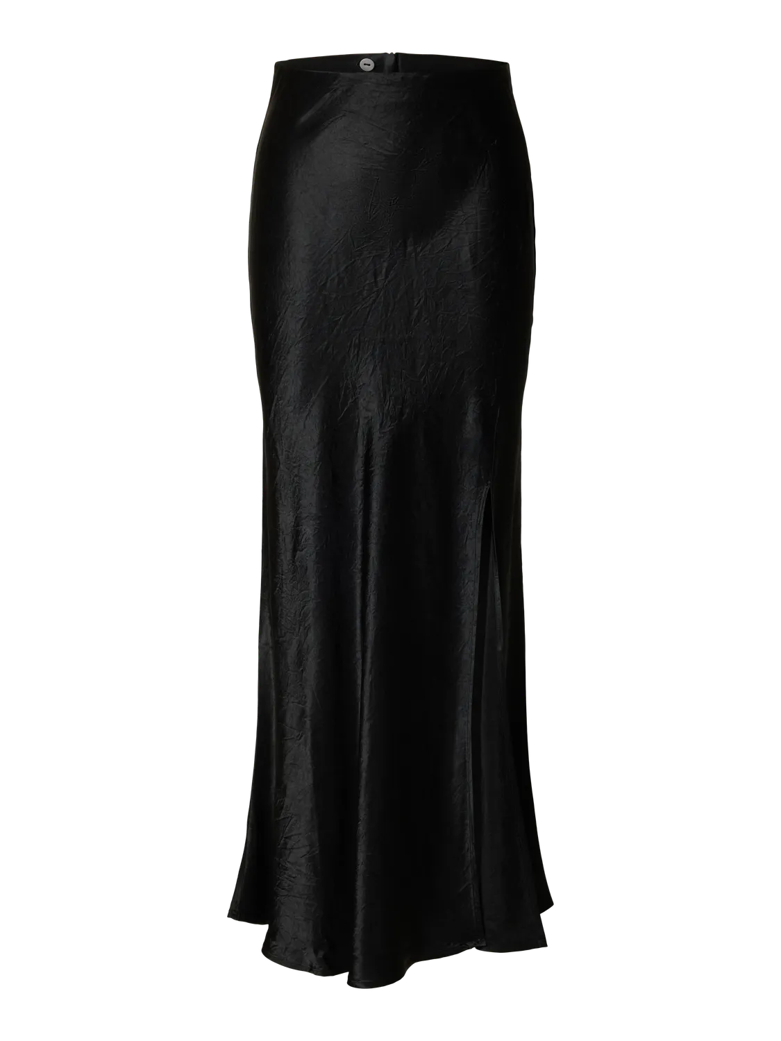 Elise HW Ankle Skirt - Svart