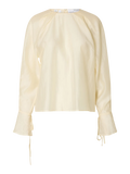 Iris Ls O-Neck Top - Angora