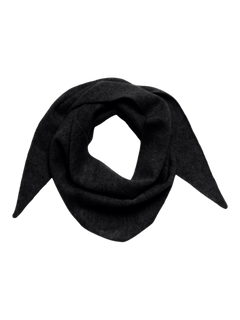Marie Narrow Cashmere Scarf - Black