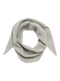 Marie Narrow Cashmere Scarf - Light Grey Melange