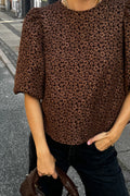 Shelly Blouse - Chocolate