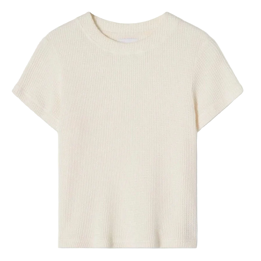 Waffle Tee - Off White