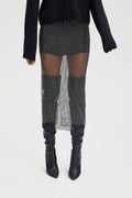 YadeGZ Hw Skirt - Silver Glitter
