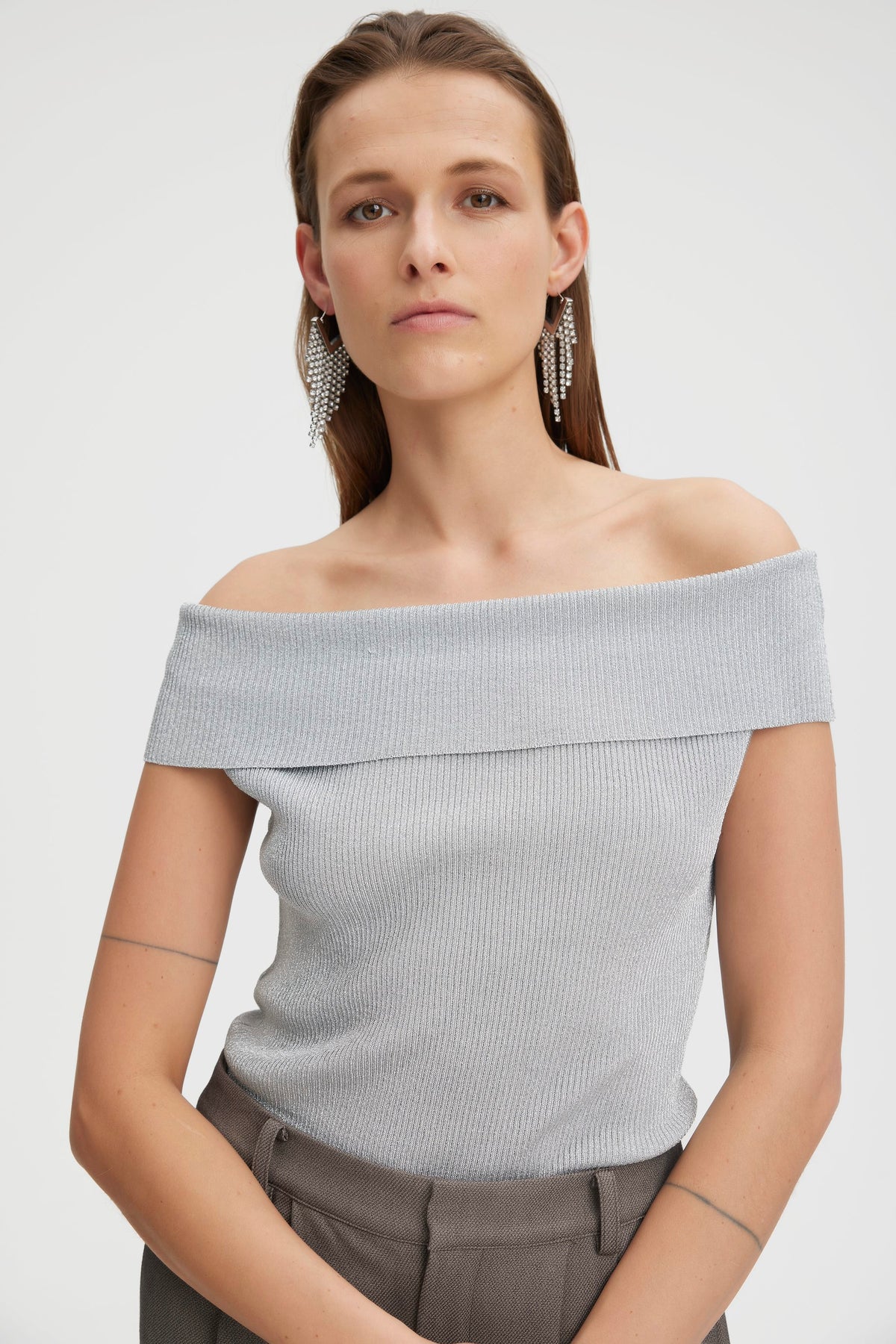 SilviGZ Off Shoulder - Silver