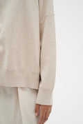 TenleyIW Turtleneck Pullover - Simply Taupe Melange