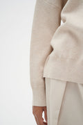 TenleyIW Turtleneck Pullover - Simply Taupe Melange