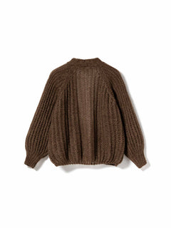 Joseph Knit Cardigan - Chocolate Melange