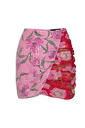 Printed Mini Skirt - Wildeve + Prism PinkComb