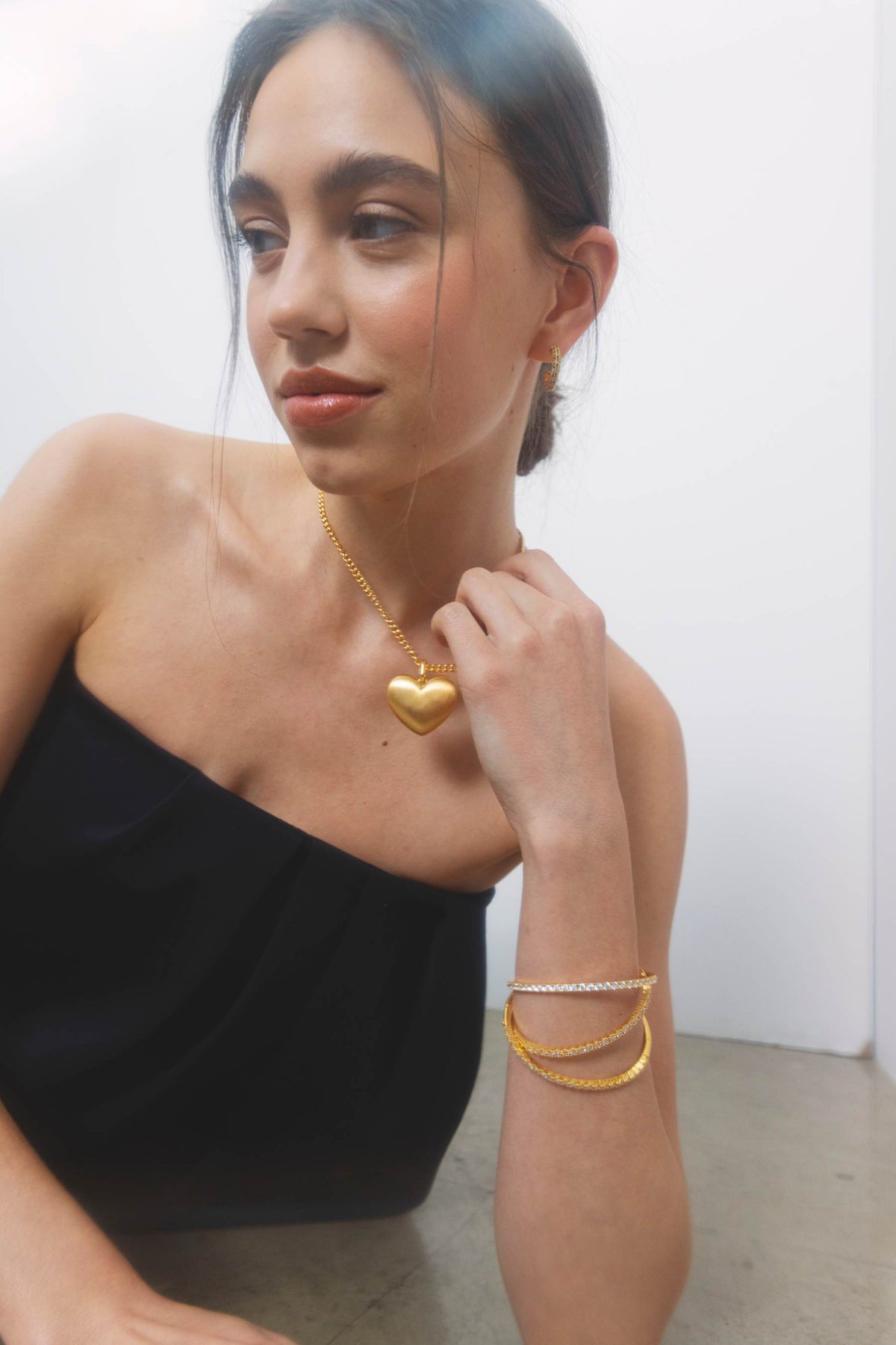 Medium Chunky Hoops - Multi