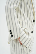 QuinIW Blazer - Sommer Pinstripe