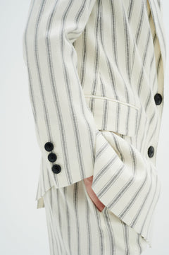QuinIW Blazer - Sommer Pinstripe