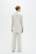QuinIW Blazer - Sommer Pinstripe