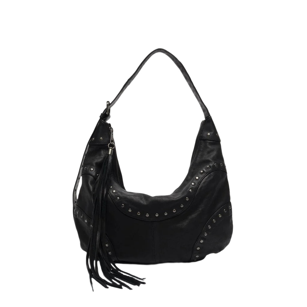Dagmar Rivet - Washed Black W. Antique Silver