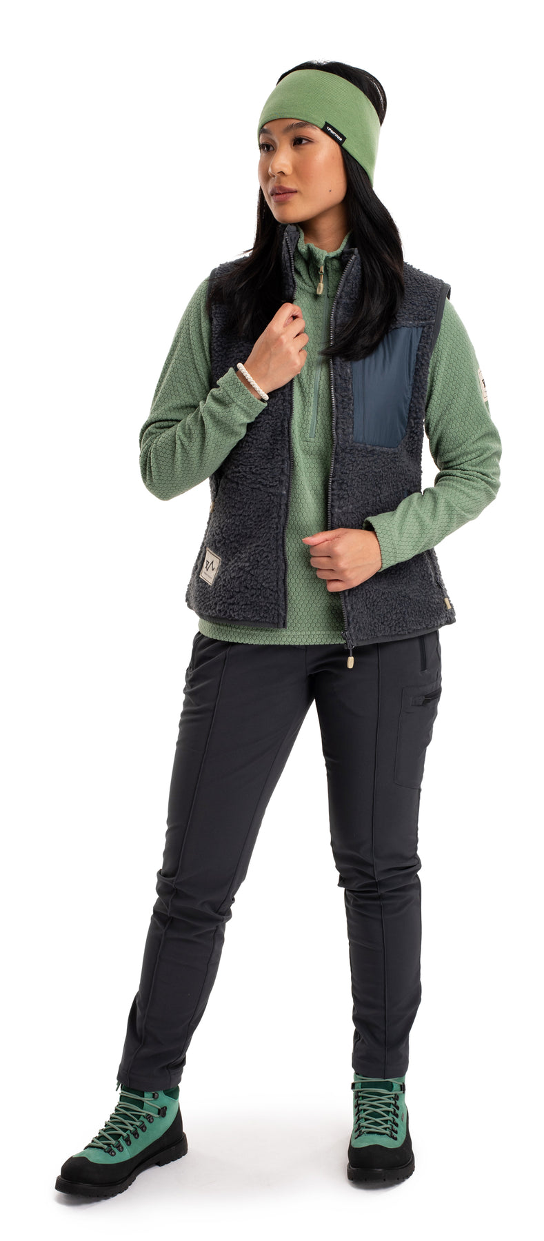 Finse Pile Vest - Marine