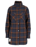 Finse Flannel Jakke - Marine