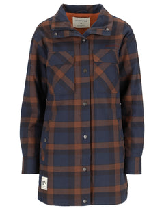 Finse Flannel Jakke - Marine