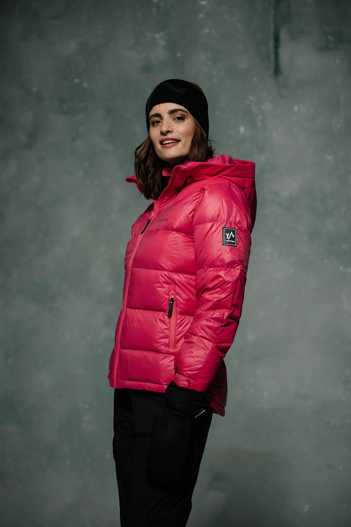 Isbre Dunjakke - Rosa