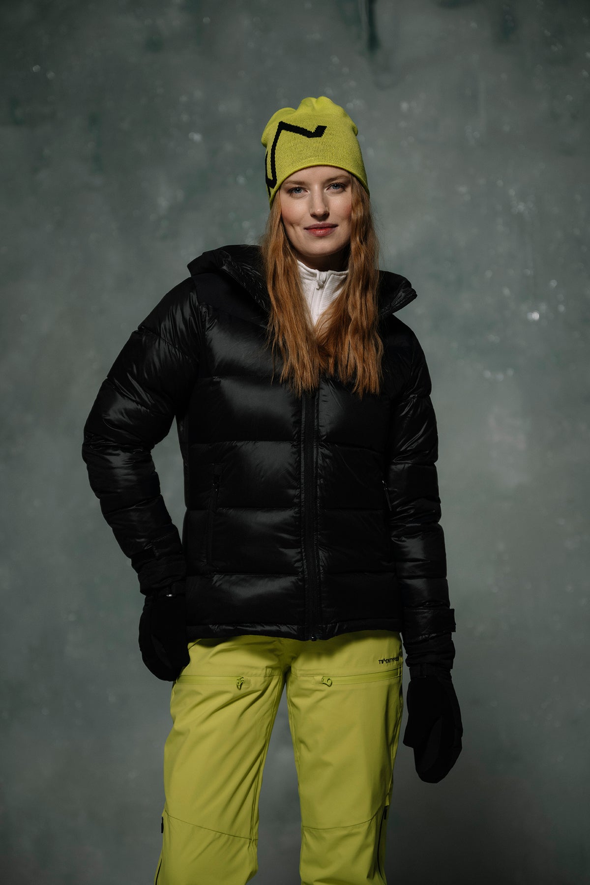 Isbre Dunjakke - Sort