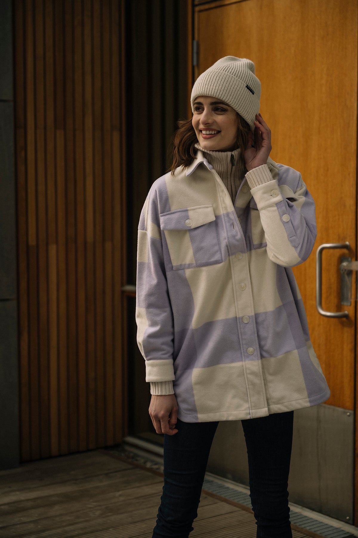 Mode Maya Shacket - Lavendel