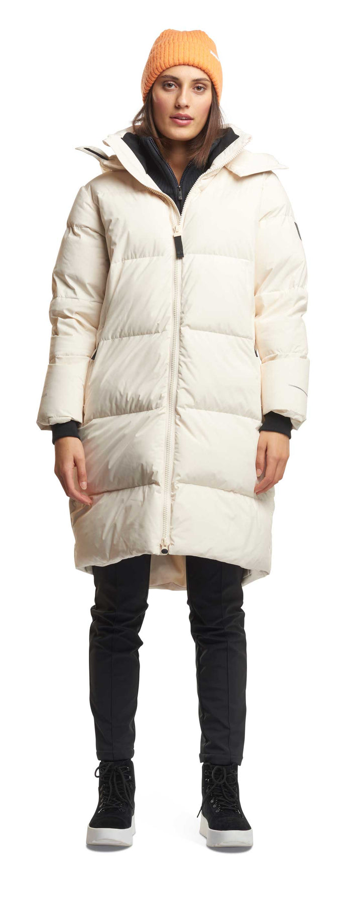 Mode Eli Dunparkas - Gråhvit