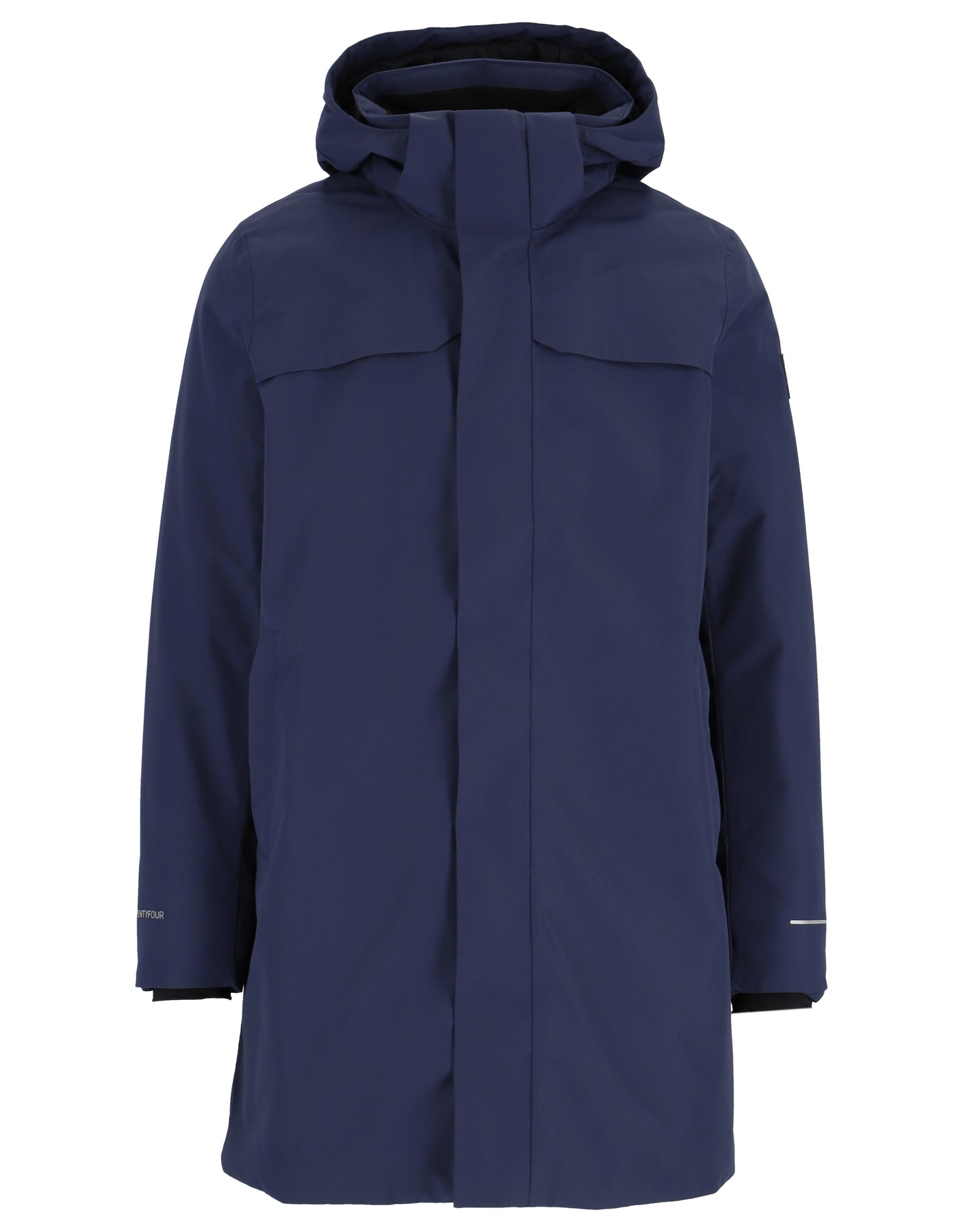 Mode Warm Parkas - Marineblå