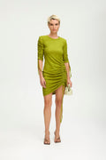 ElianaGZ SS Short Dress - Split Pea