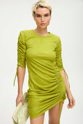 ElianaGZ SS Short Dress - Split Pea
