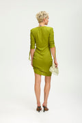 ElianaGZ SS Short Dress - Split Pea