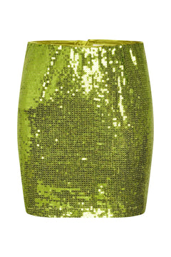 TullaGZ MW Mini Skirt - Split Pea
