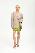 TullaGZ MW Mini Skirt - Split Pea