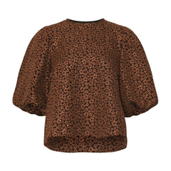 Shelly Blouse - Chocolate