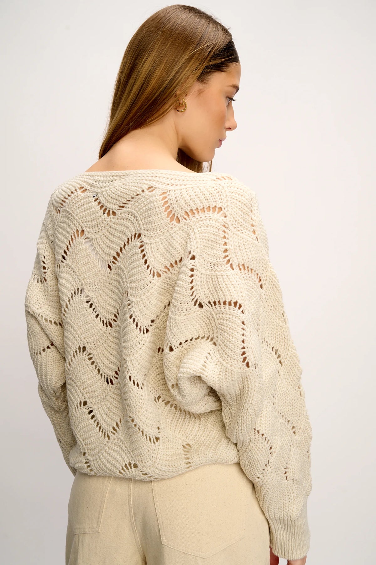 Taffy Knit Sweater - Sand