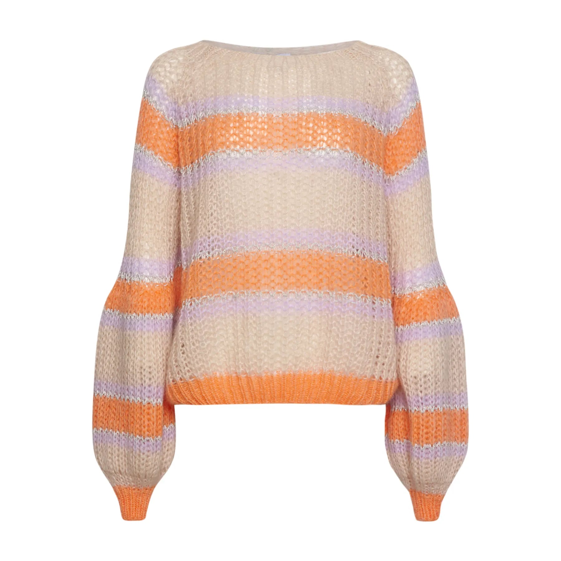 Pacific Knit Sweater - Apricot/Lavender Mix