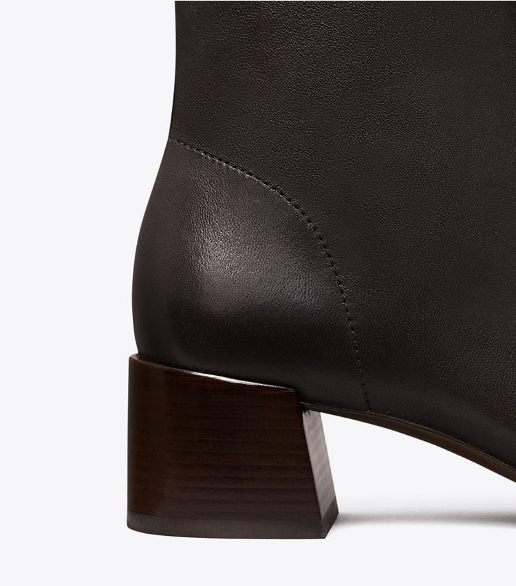 Stretch Ankle Boot 45Mm - Cocoa