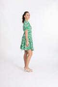 Yasgreena 2/4 Wrap Dress S - Star White Greena