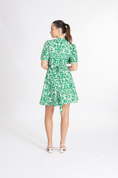 Yasgreena 2/4 Wrap Dress S - Star White Greena