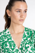 Yasgreena 2/4 Wrap Dress S - Star White Greena