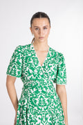 Yasgreena 2/4 Wrap Dress S - Star White Greena
